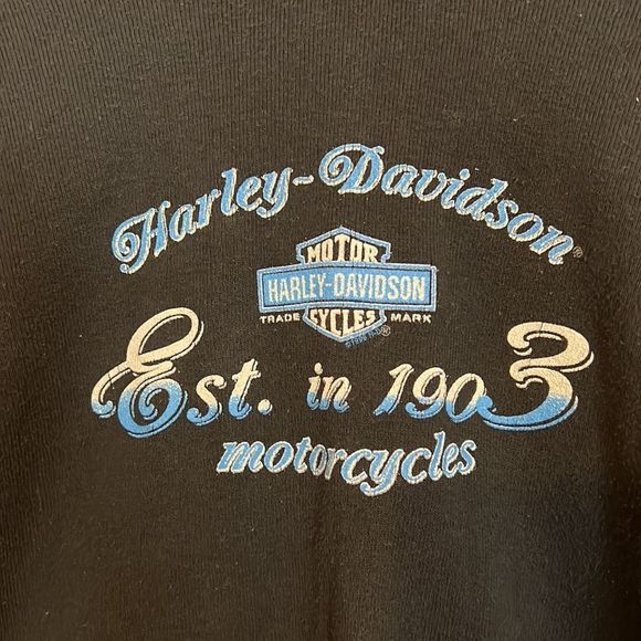 Vintage 1996 Harley Davidson Daytona long sleeve shirt - Picture 2 of 10
